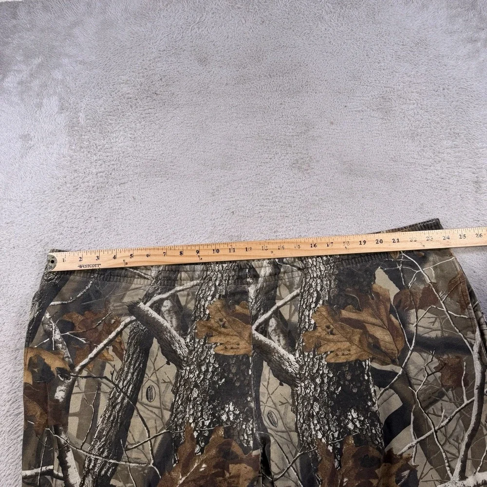 Vintage Liberty Sweatpants Men XL Camo Realtree Fleece Jogger Hunting Drawstring